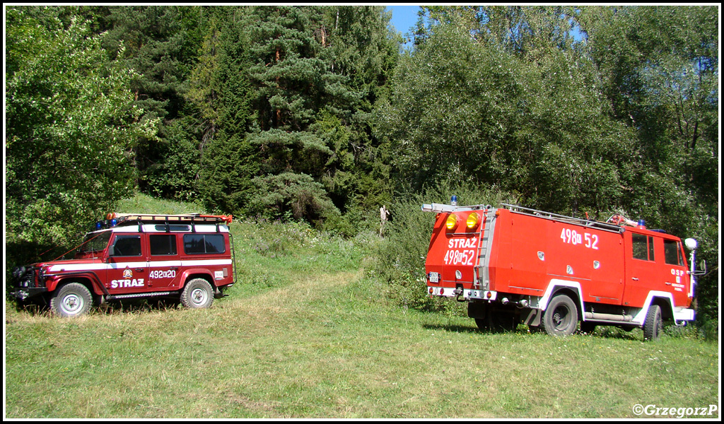 6.08.2013 - Ponice - Pożar lasu