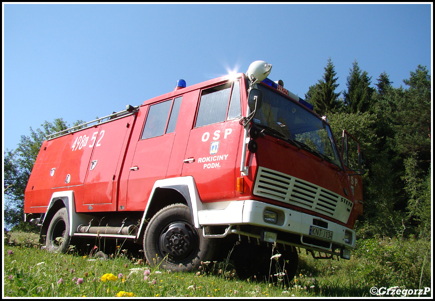 6.08.2013 - Ponice - Pożar lasu