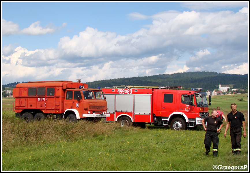 13.08.2013 - Piekielnik, BaligÃ³wka - PoÅ¼ar torfowiska