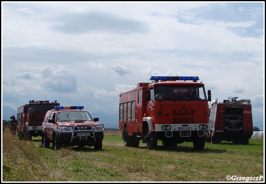 13.08.2013 - Piekielnik, BaligÃ³wka - PoÅ¼ar torfowiska