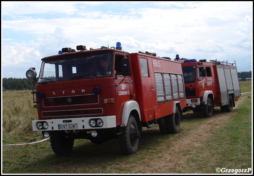 13.08.2013 - Piekielnik, Baligówka - Pożar torfowiska