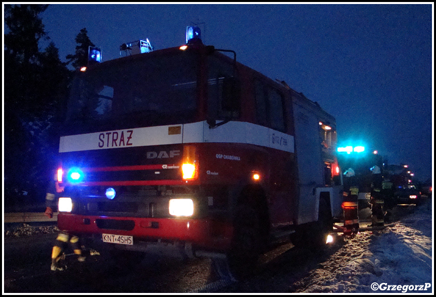 5.12.2010 - Skawa - PoÅ¼ar stolarni