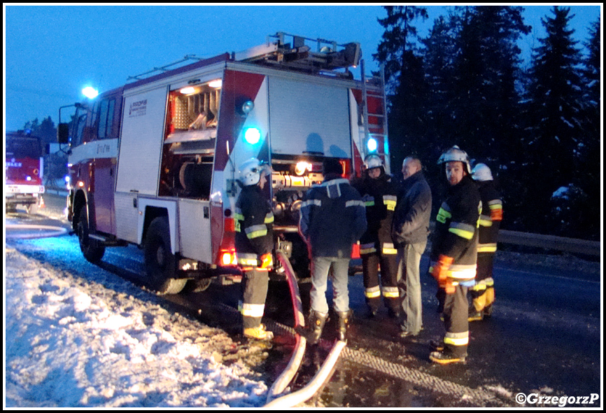5.12.2010 - Skawa - PoÅ¼ar stolarni