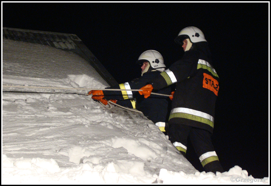 5.12.2010 - Skawa - PoÅ¼ar stolarni