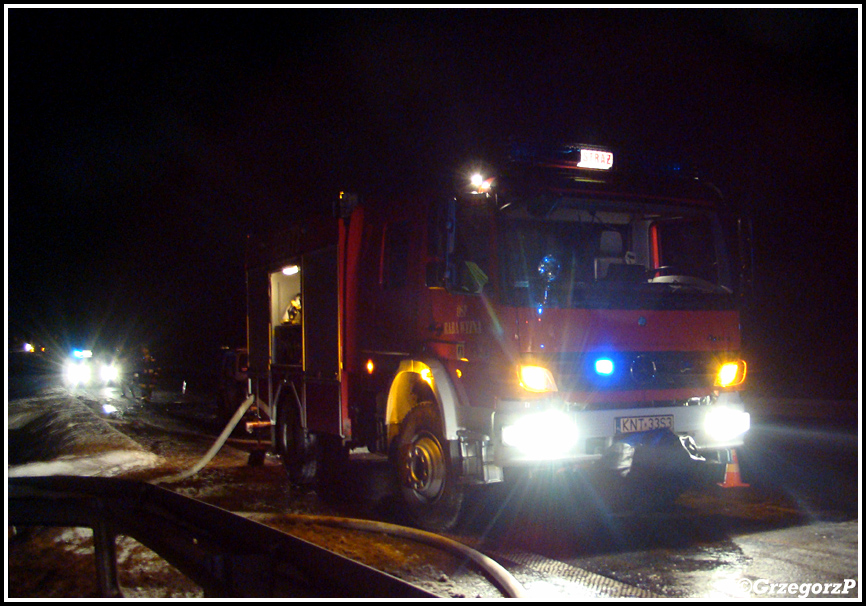 5.12.2010 - Skawa - PoÅ¼ar stolarni