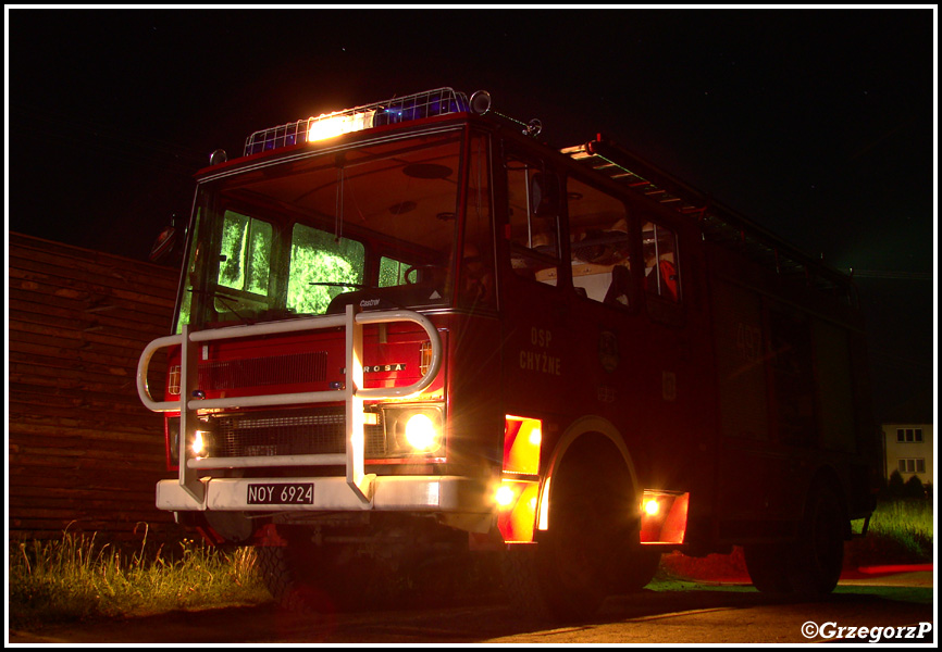 28.05.2013 - Podwilk - PoÅ¼ar stolarni