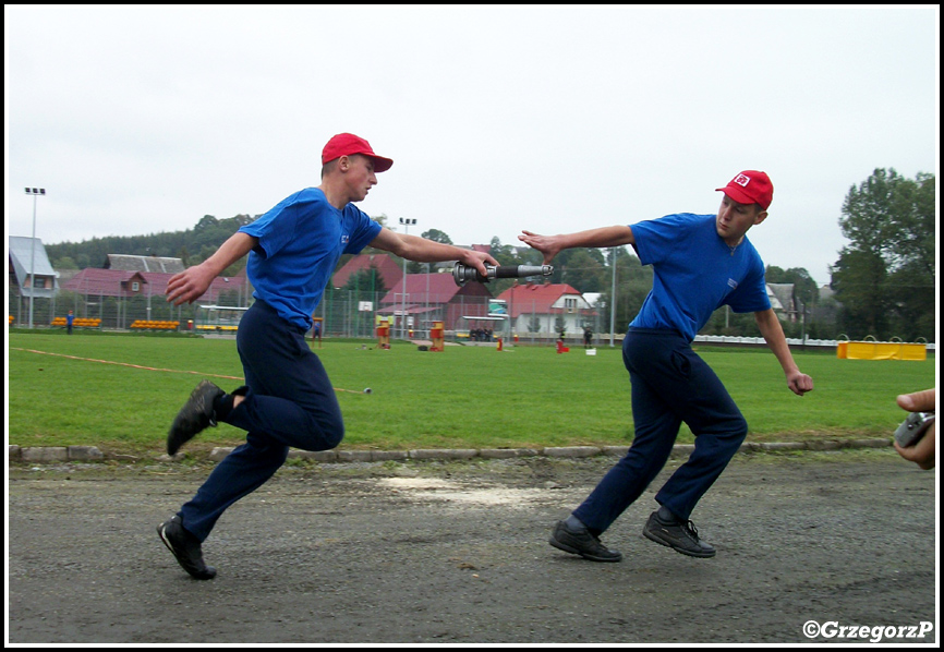 Gminne zawody sportowo- poÅ¼arnicze - JabÅ‚onka 2010