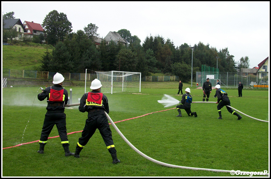 Gminne zawody sportowo- poÅ¼arnicze - JabÅ‚onka 2010