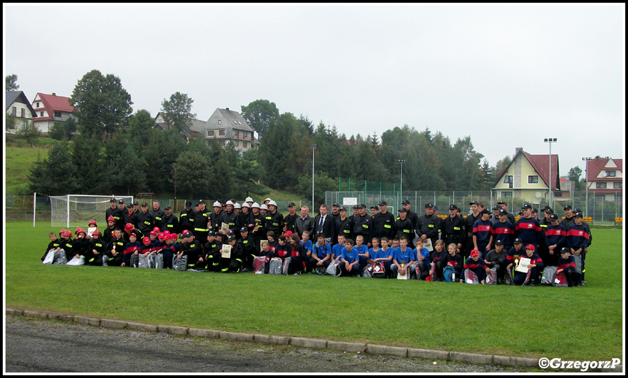 Gminne zawody sportowo- pożarnicze - Jabłonka 2010