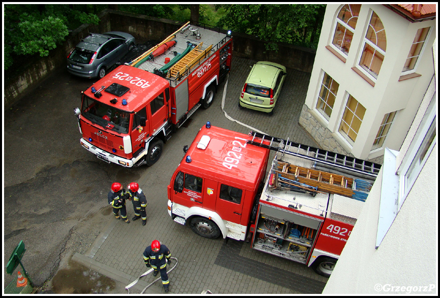 1.07.2011r. - Rabka, ul. Parkowa - Ä†wiczenia w UrzÄ™dzie Miasta