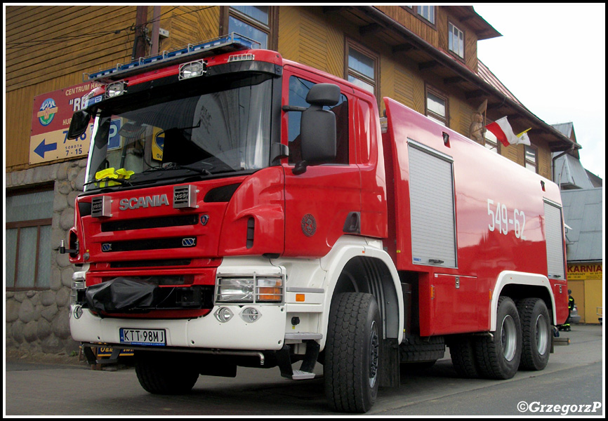 549[K]62 - GCBA 9/50 Scania P380/Wawrzaszek - OSP Bukowina Tatrzańska