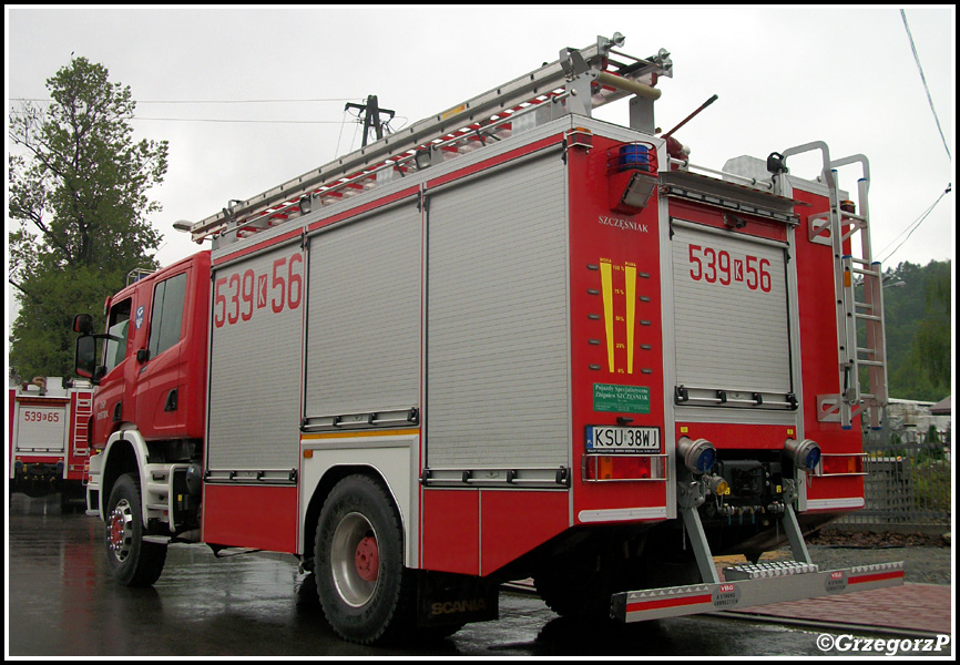 539[K]56 - GCBA 5/32 Scania P360/SzczÄ™Å›niak - OSP Bystra PodhalaÅ„ska