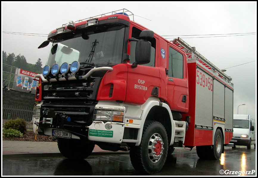 539[K]56 - GCBA 5/32 Scania P360/SzczÄ™Å›niak - OSP Bystra PodhalaÅ„ska