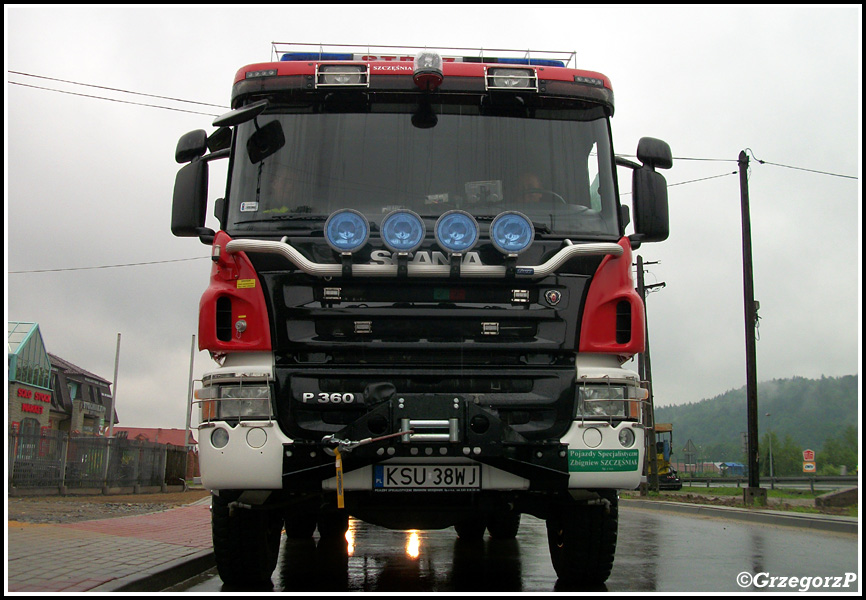 539[K]56 - GCBA 5/32 Scania P360/SzczÄ™Å›niak - OSP Bystra PodhalaÅ„ska