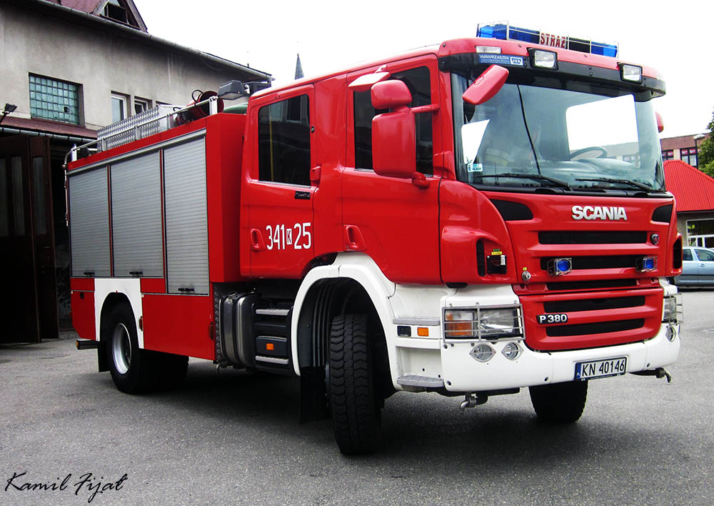 341[K]25 - GCBA 5/32 Scania P380/ISS Wawrzaszek - JRG 1 Nowy SÄ…cz
