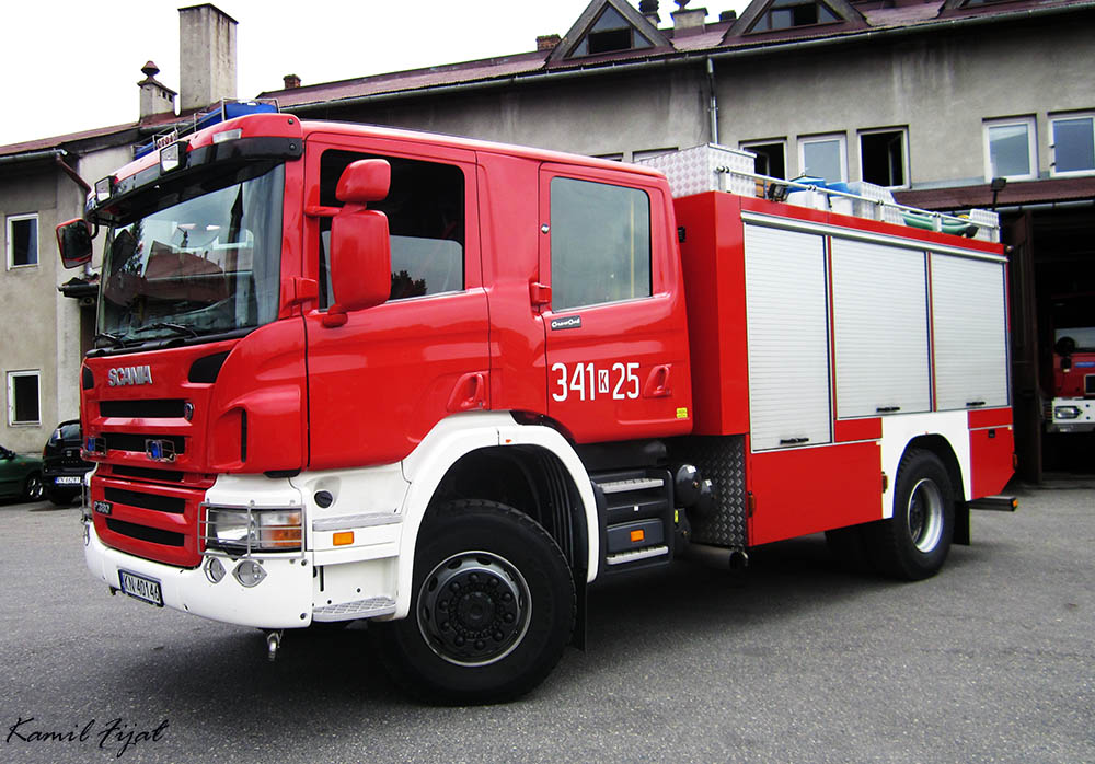 341[K]25 - GCBA 5/32 Scania P380/ISS Wawrzaszek - JRG 1 Nowy SÄ…cz