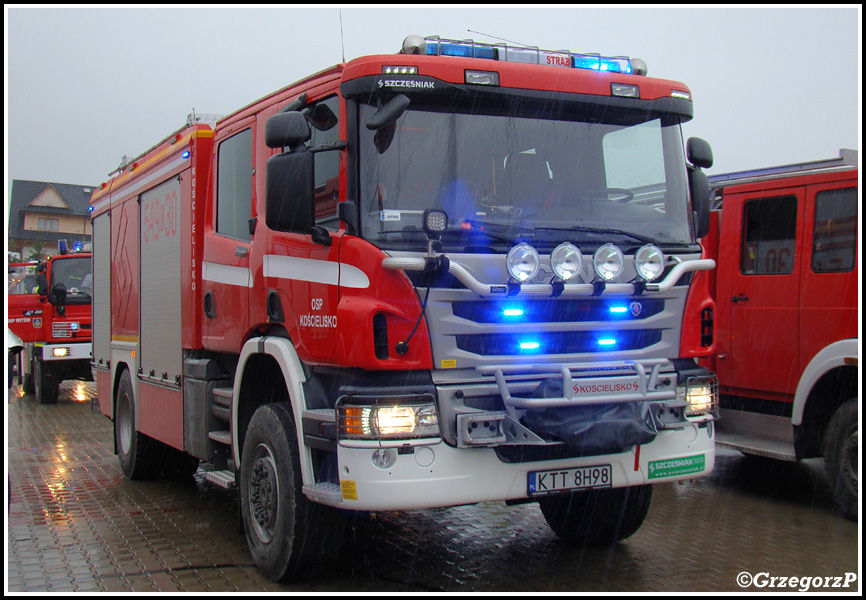 549[K]30 - GCBA 7,7/40 Scania P450/SzczÄ™Å›niak - OSP KoÅ›cielisko