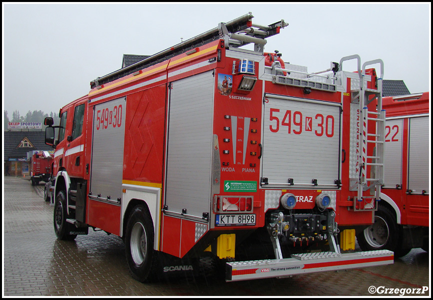 549[K]30 - GCBA 7,7/40 Scania P450/SzczÄ™Å›niak - OSP KoÅ›cielisko