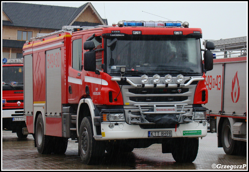 549[K]30 - GCBA 7,7/40 Scania P450/SzczÄ™Å›niak - OSP KoÅ›cielisko
