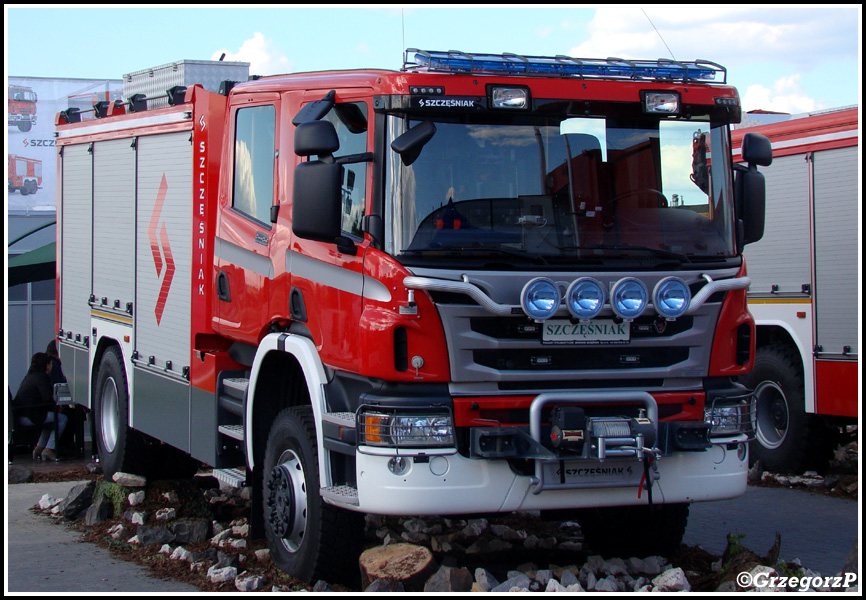 GCBA 5/34 Scania P360/SzczÄ™Å›niak - Pojazd demonstracyjny