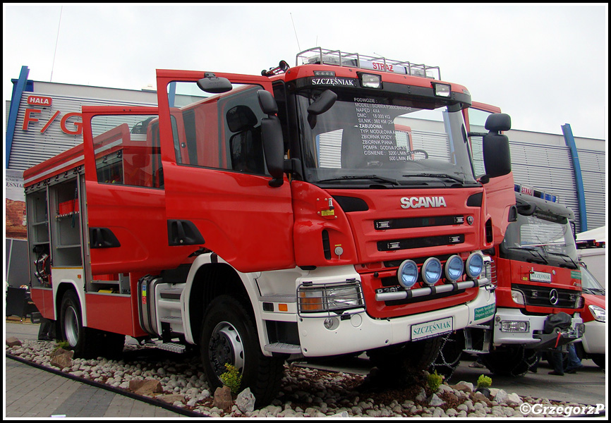 GCBA 5/32 Scania P360/SzczÄ™Å›niak - Pojazd demonstracyjny