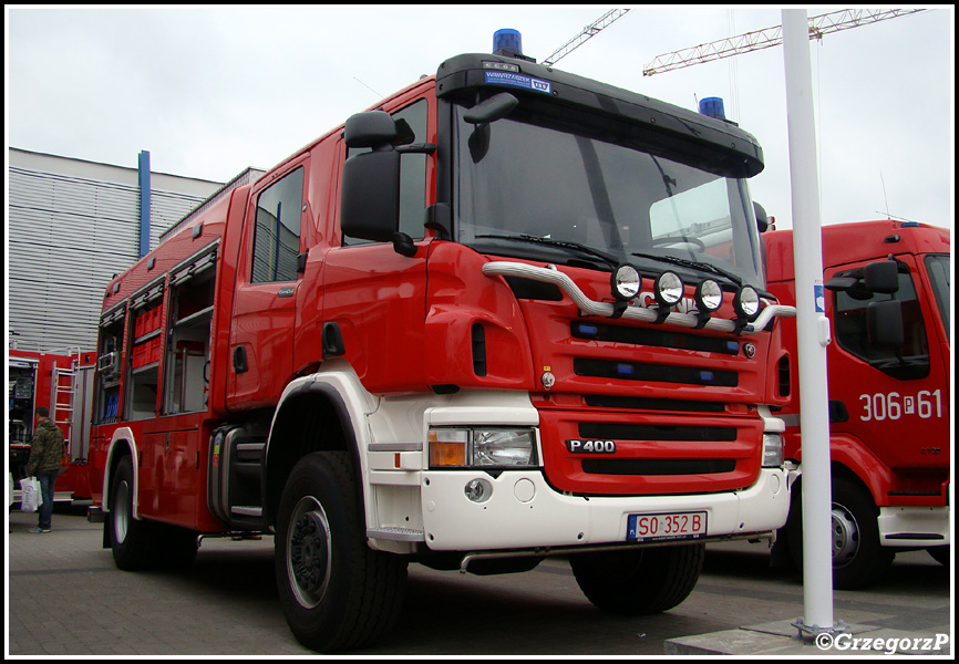 GCBA 5/32 Scania P400/Wawrzaszek - Pojazd demonstracyjny