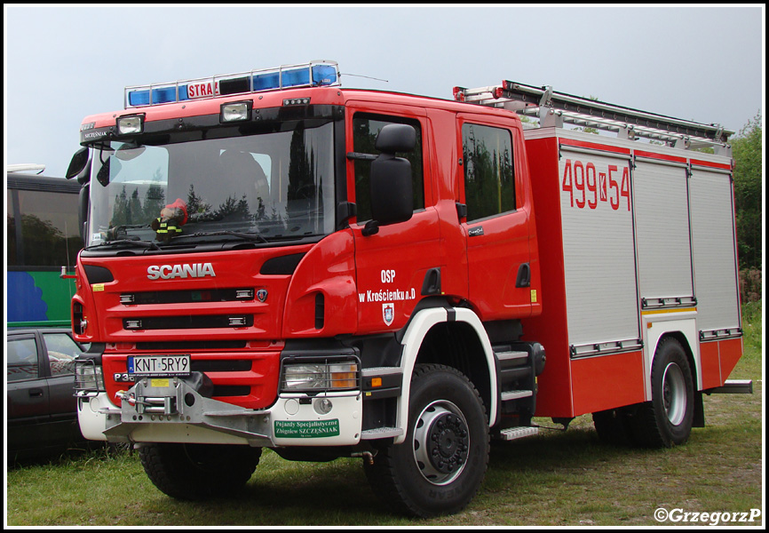 499[K]54 - GCBA 5/32 Scania P360/Szczęśniak - OSP Krościenko nad Dunajcem