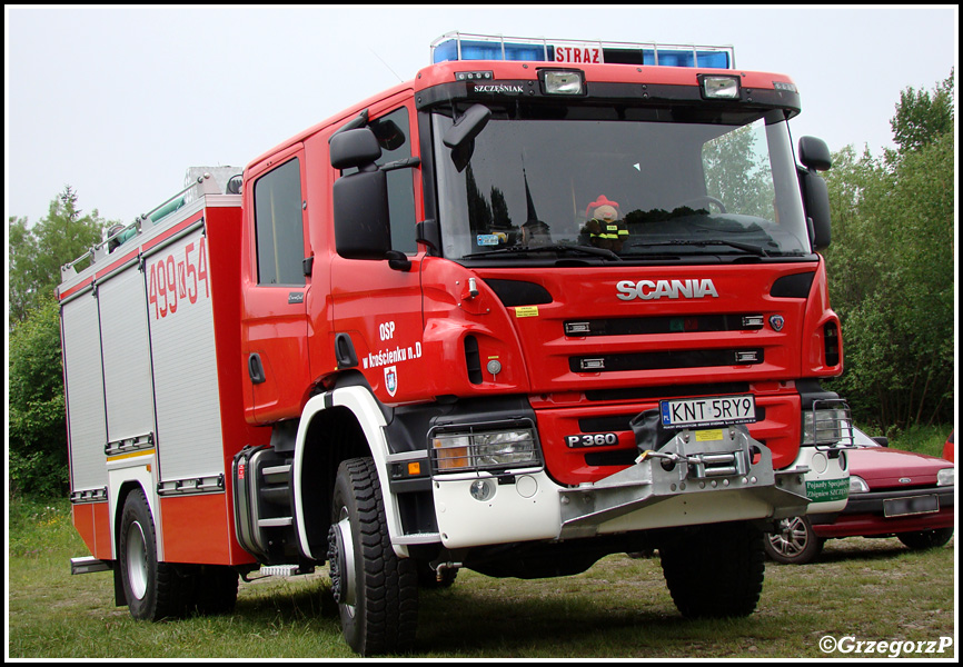 499[K]54 - GCBA 5/32 Scania P360/Szczęśniak - OSP Krościenko nad Dunajcem