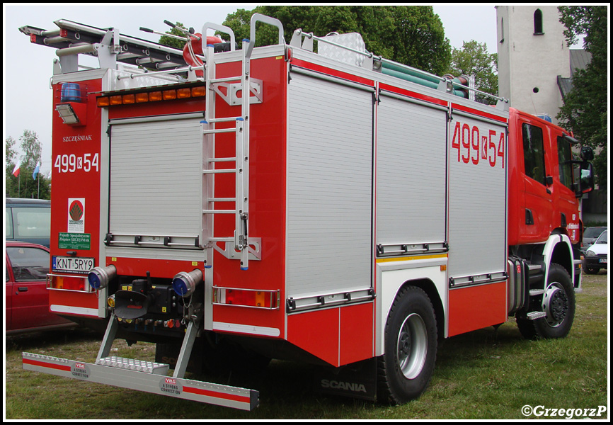 499[K]54 - GCBA 5/32 Scania P360/SzczÄ™Å›niak - OSP KroÅ›cienko nad Dunajcem