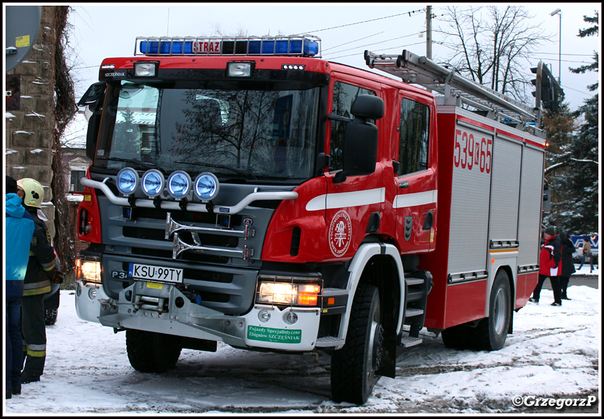 539[K]65 - GCBA 5/32 Scania P340/Szczęśniak - OSP Jordanów