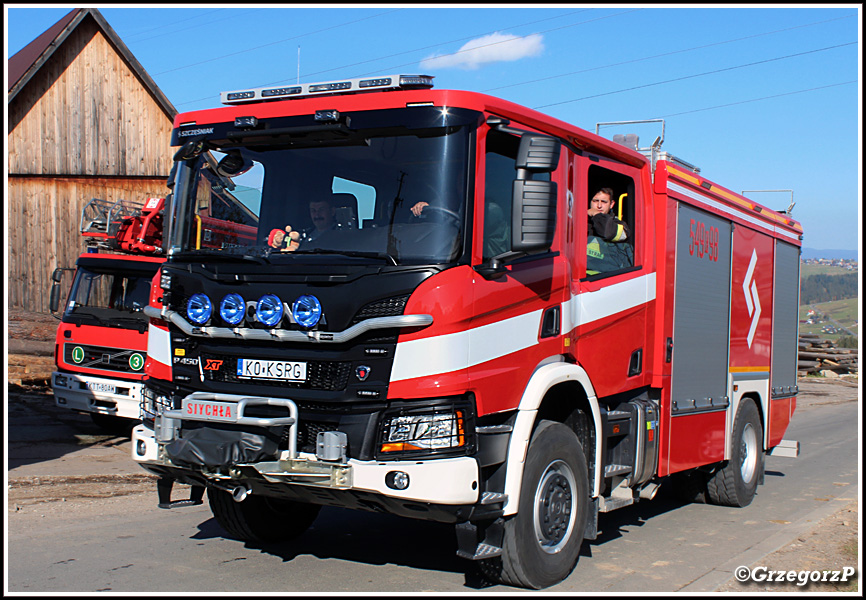 549[K]98 - GCBA 7,7/40 Scania P450/SzczÄ™Å›niak - OSP Murzasichle