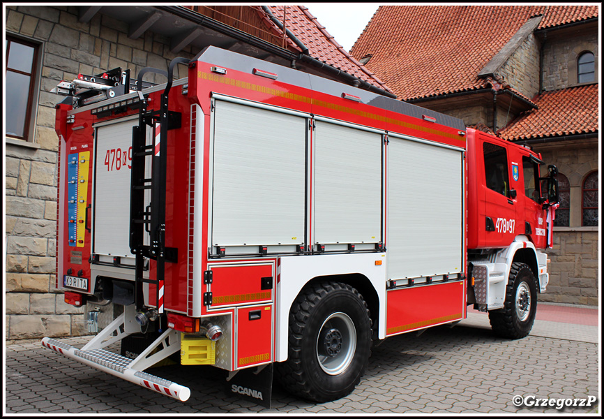 478[K]97 - GCBA 4/28 Scania 114C 340/Profis - OSP Tenczyn