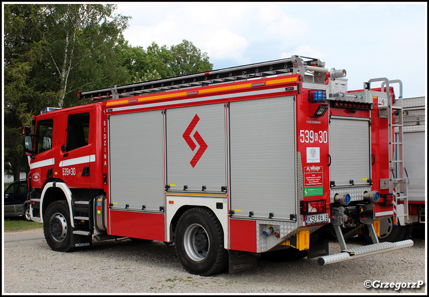 539[K]30 - GCBA 5/32 Scania P370/SzczÄ™Å›niak - OSP Sidzina