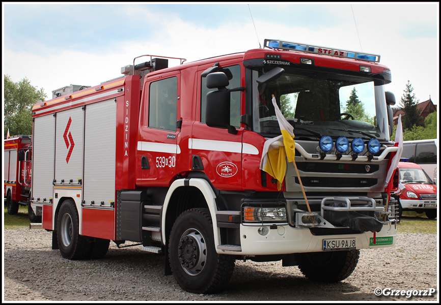 539[K]30 - GCBA 5/32 Scania P370/SzczÄ™Å›niak - OSP Sidzina