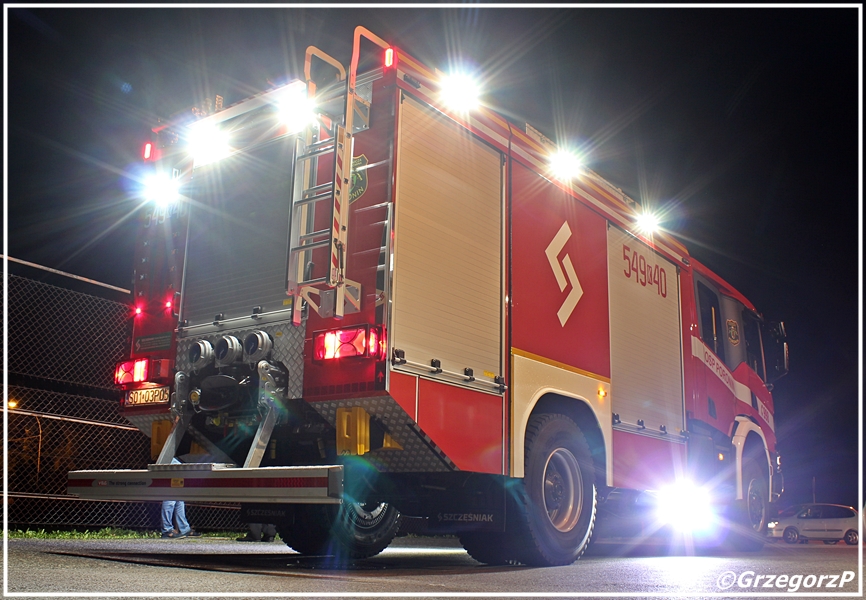 549[K]40 - GCBA 7,5/52 Scania P450/SzczÄ™Å›niak - OSP Poronin