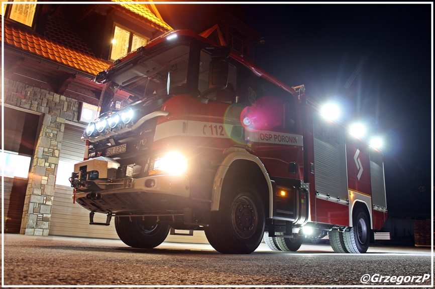 549[K]40 - GCBA 7,5/52 Scania P450/SzczÄ™Å›niak - OSP Poronin