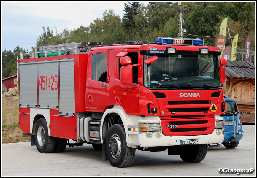 451[K]26 - GCBA 5/32 Scania P380/Wawrzaszek - JRG Limanowa