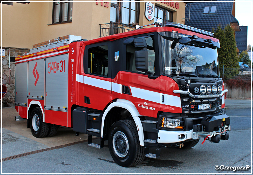 549[K]31 - GCBA 5/36 Scania P450/Szczęśniak - OSP Kościelisko