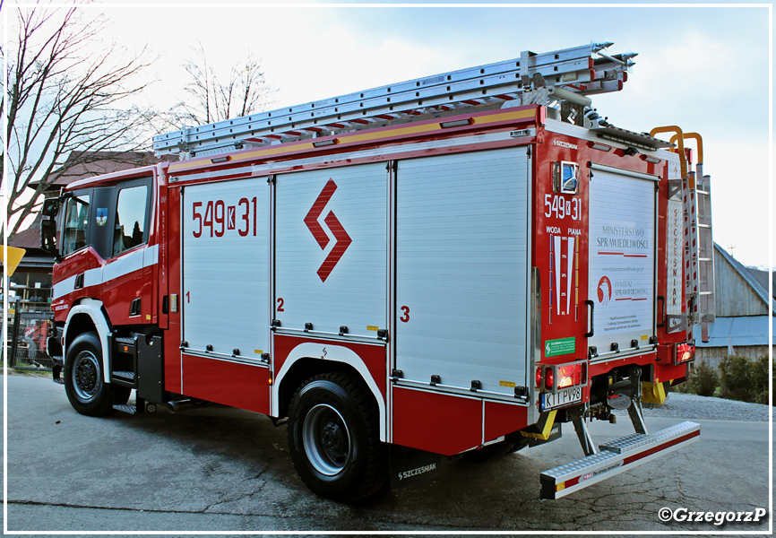 549[K]31 - GCBA 5/36 Scania P450/SzczÄ™Å›niak - OSP KoÅ›cielisko