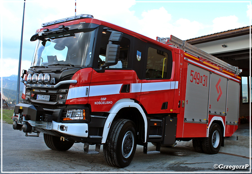549[K]31 - GCBA 5/36 Scania P450/SzczÄ™Å›niak - OSP KoÅ›cielisko