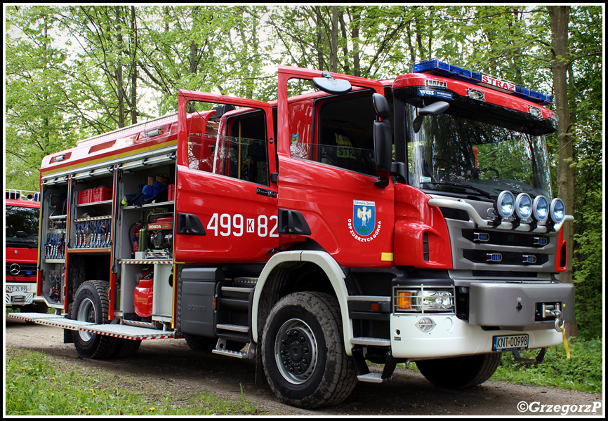 499[K]82 - GCBAM 5/32+16 Scania P410/Wawrzaszek - OSP Zubrzyca Górna