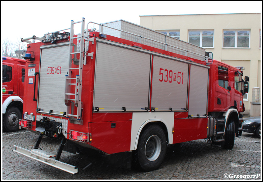 539[K]51 - GCBA 5/36 - Scania P400/Wawrzaszek - OSP BiaÅ‚ka