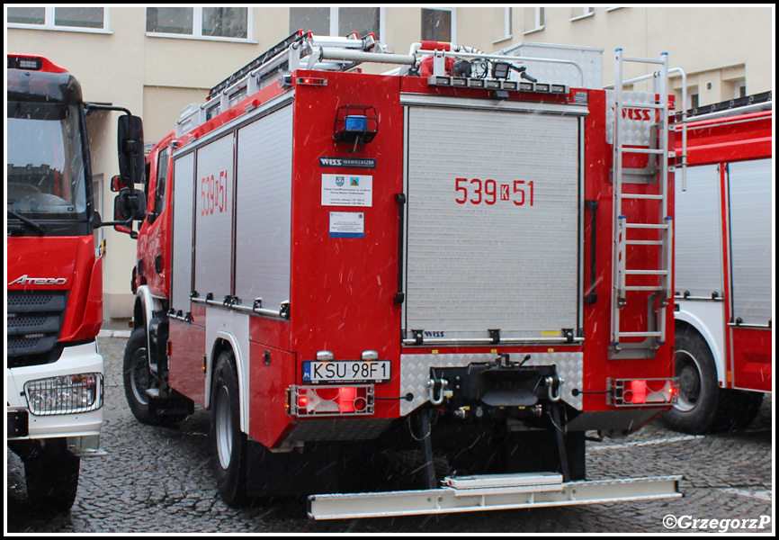 539[K]51 - GCBA 5/36 - Scania P400/Wawrzaszek - OSP BiaÅ‚ka