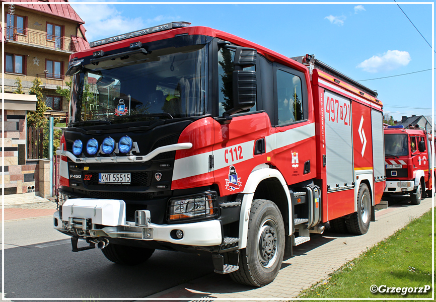497[K]21 - GCBA 7,7/40 Scania P450/SzczÄ™Å›niak - OSP Czorsztyn