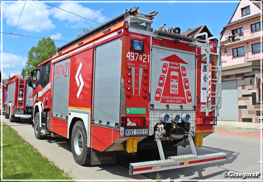 497[K]21 - GCBA 7,7/40 Scania P450/Szczęśniak - OSP Czorsztyn