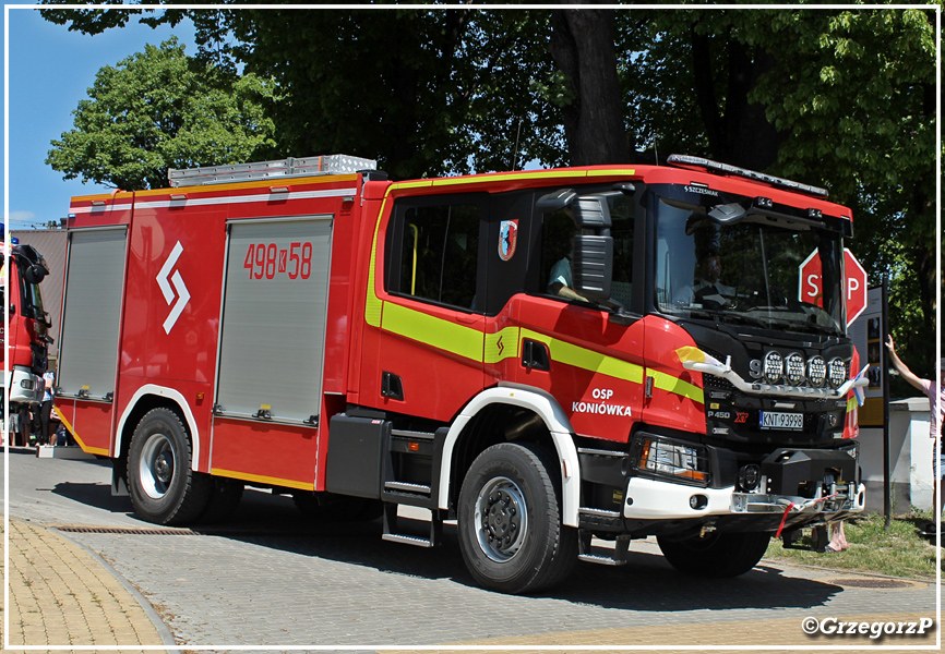498[K]58 - GCBA 7,7/52 Scania P450/SzczÄ™Å›niak - OSP KoniÃ³wka