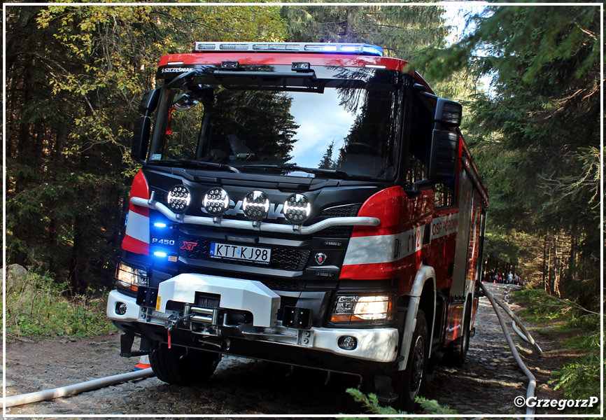 549[K]40 - GCBA 7,5/52 Scania P450/SzczÄ™Å›niak - OSP Poronin