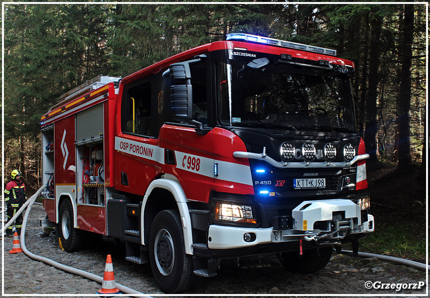 549[K]40 - GCBA 7,5/52 Scania P450/SzczÄ™Å›niak - OSP Poronin