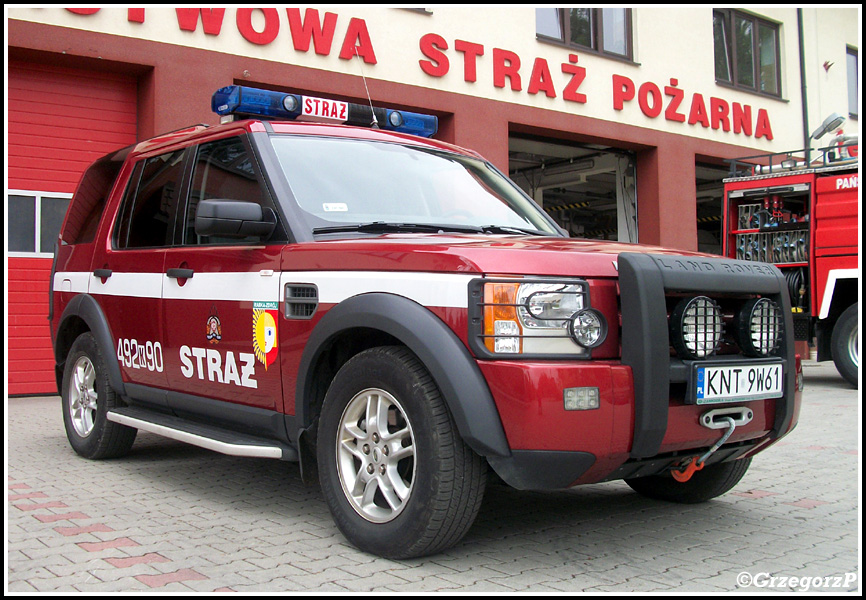 492[K]90 - SLRr Land Rover Discovery 3 - JRG Rabka Zdrój*