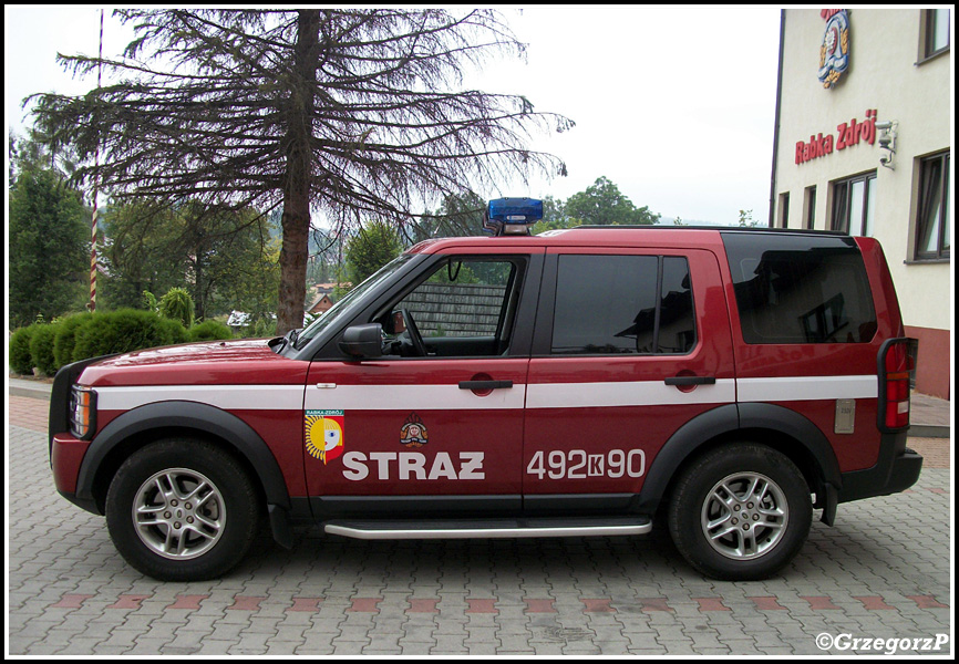 492[K]90 - SLRr Land Rover Discovery 3 - JRG Rabka-ZdrÃ³j*